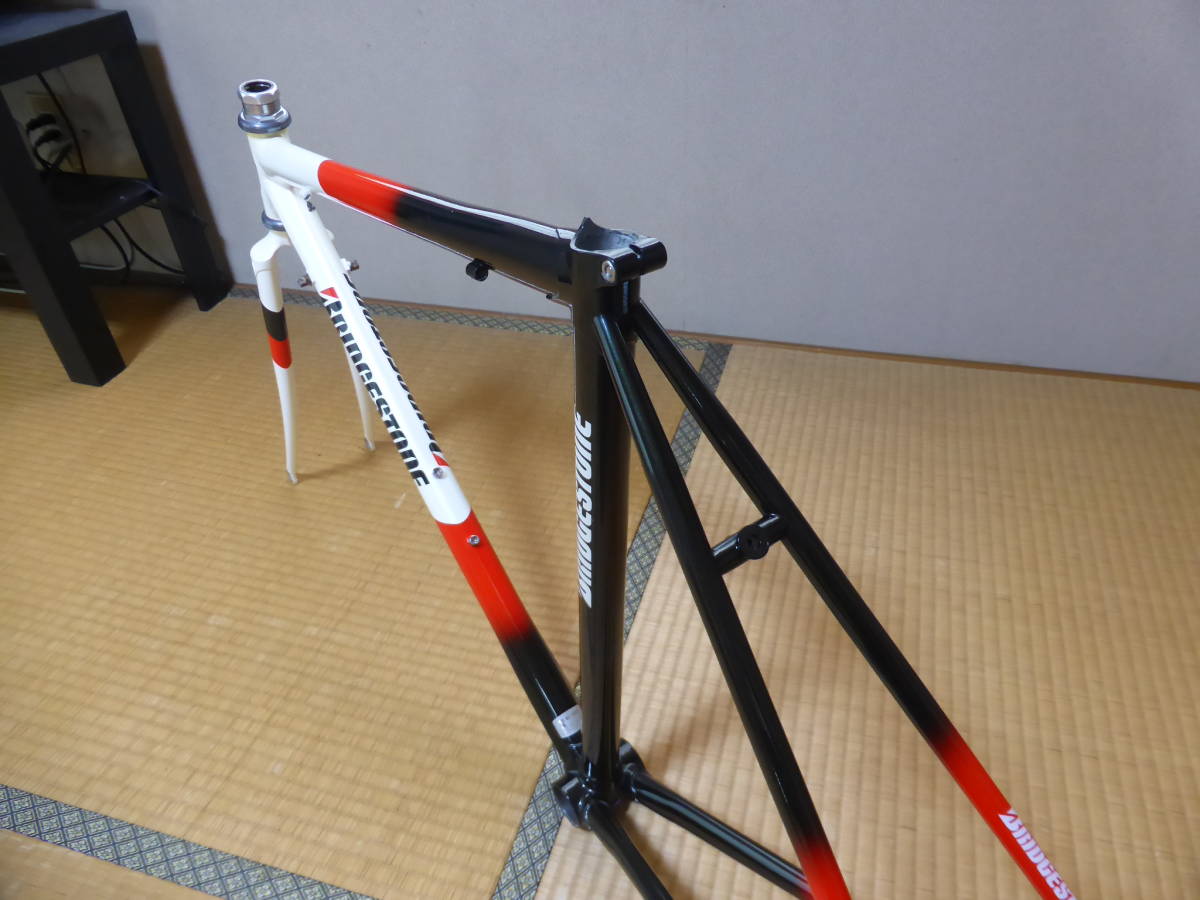 ブリヂストン ネオコット クロモリ フレーム ANCHOR レーシング 