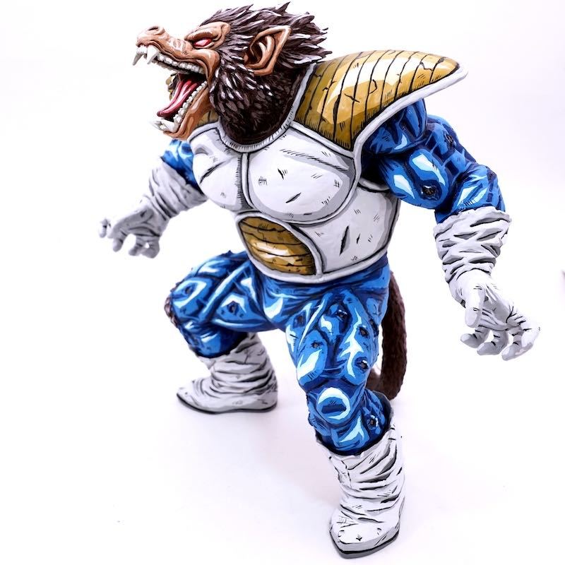 ドラゴンボール 大猿ベジータ フィギュア フルリペイント 2D 二次元 