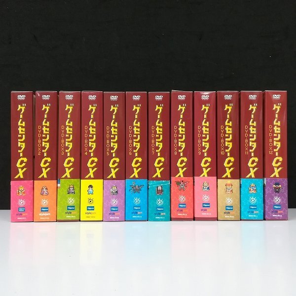 gY528b [動作未確認] DVD ゲームセンターCX DVD-BOX 1～12 / 有野晋哉