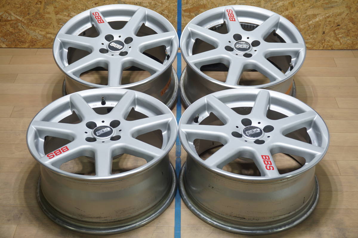 I694【希少】BBS×ブリヂストン RD097 チューニングインターナショナル ☆ PCD100 7.5J+38