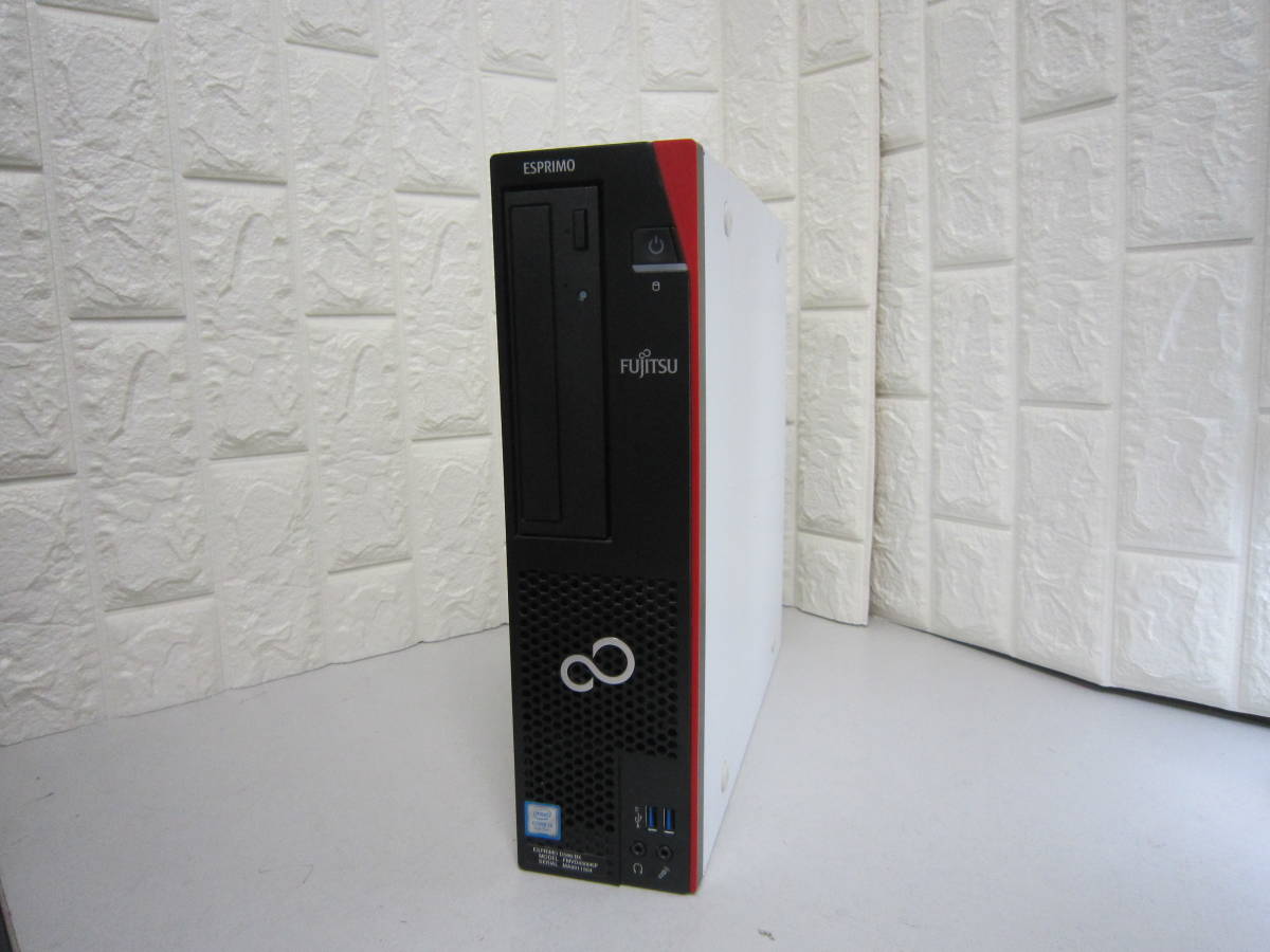 6183☆FUJITSU ESPRIMO D588/BX Core i5-9500 HDD/無 メモリ/4GB BIOS