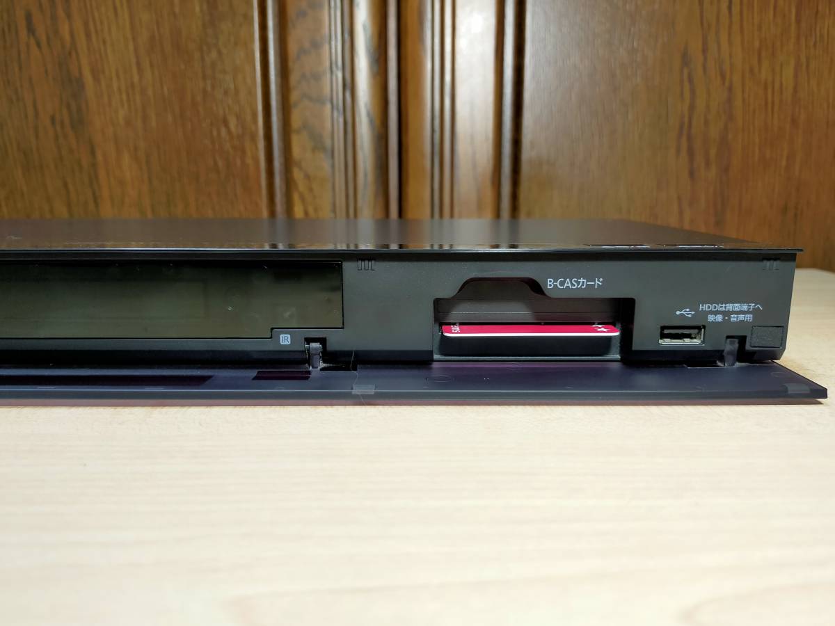 Panasonic DMR-BRT1030/1TB/3番組同時録画可/B-CAS，新品リモコン