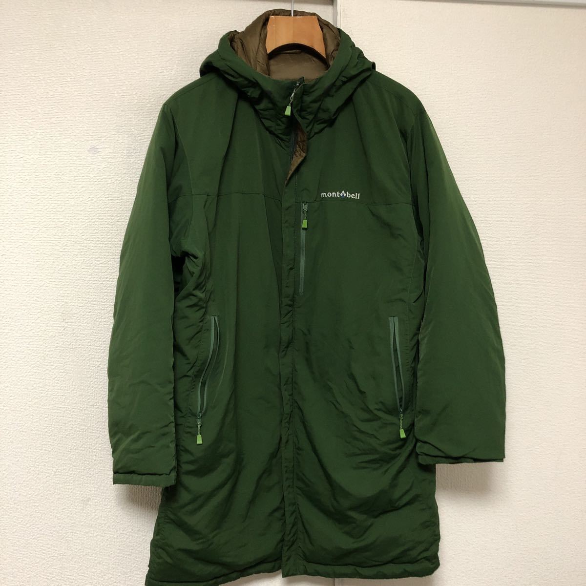 モンベルmont-bellコロラドコート リバーシブル ダウンコートL 