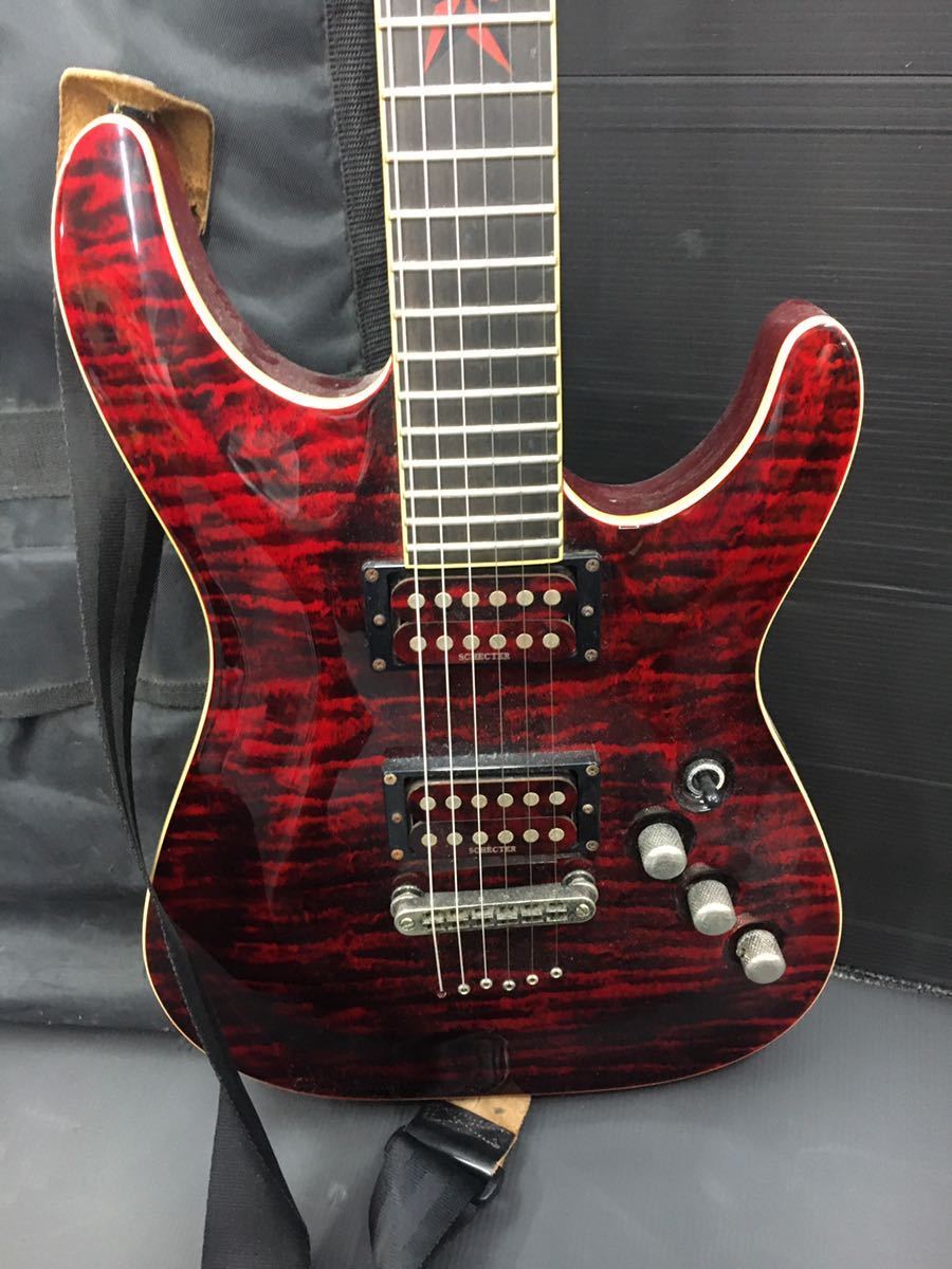 エレキギター シェクター Schecter DIAMONDシリーズ 21年5月購入 状態