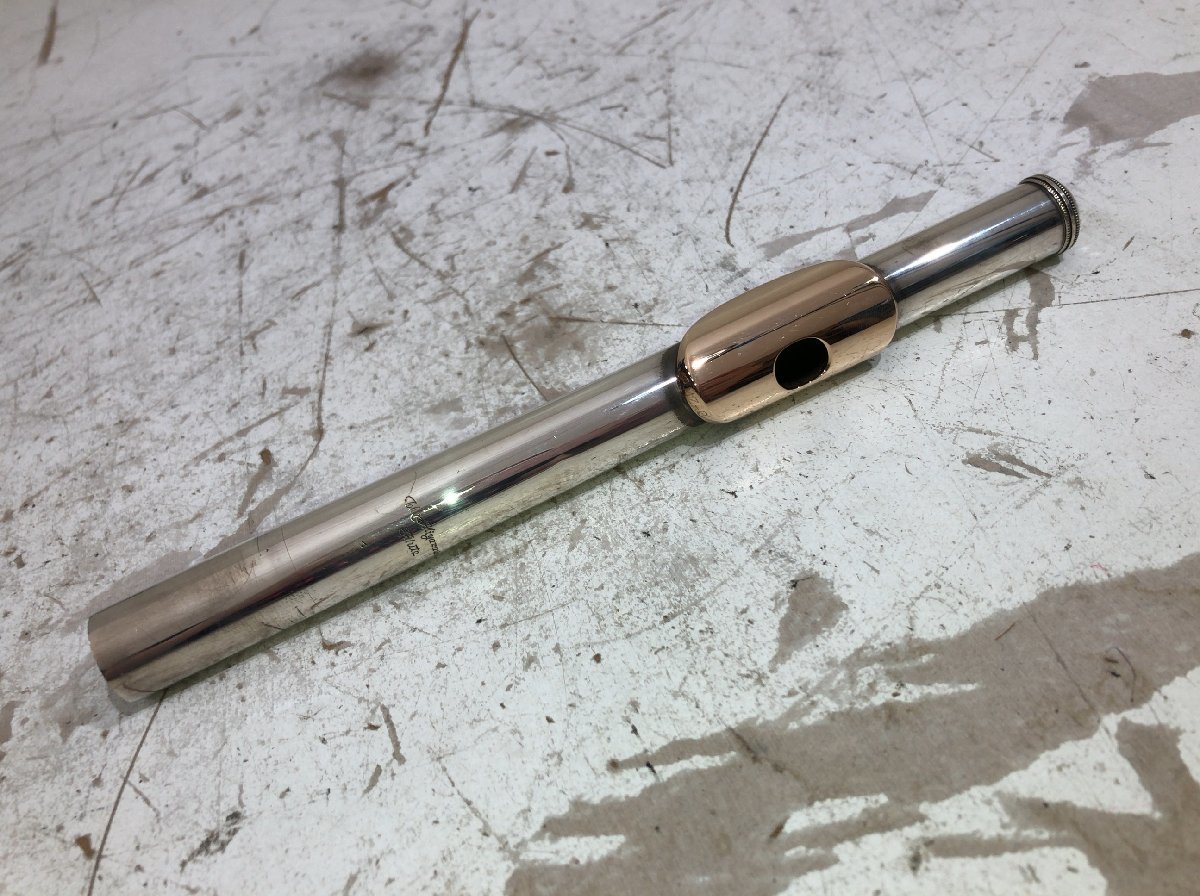 ミヤザワフルート Miyazawa 希少 Flute 頭部管銀製 9K 25周年記念 