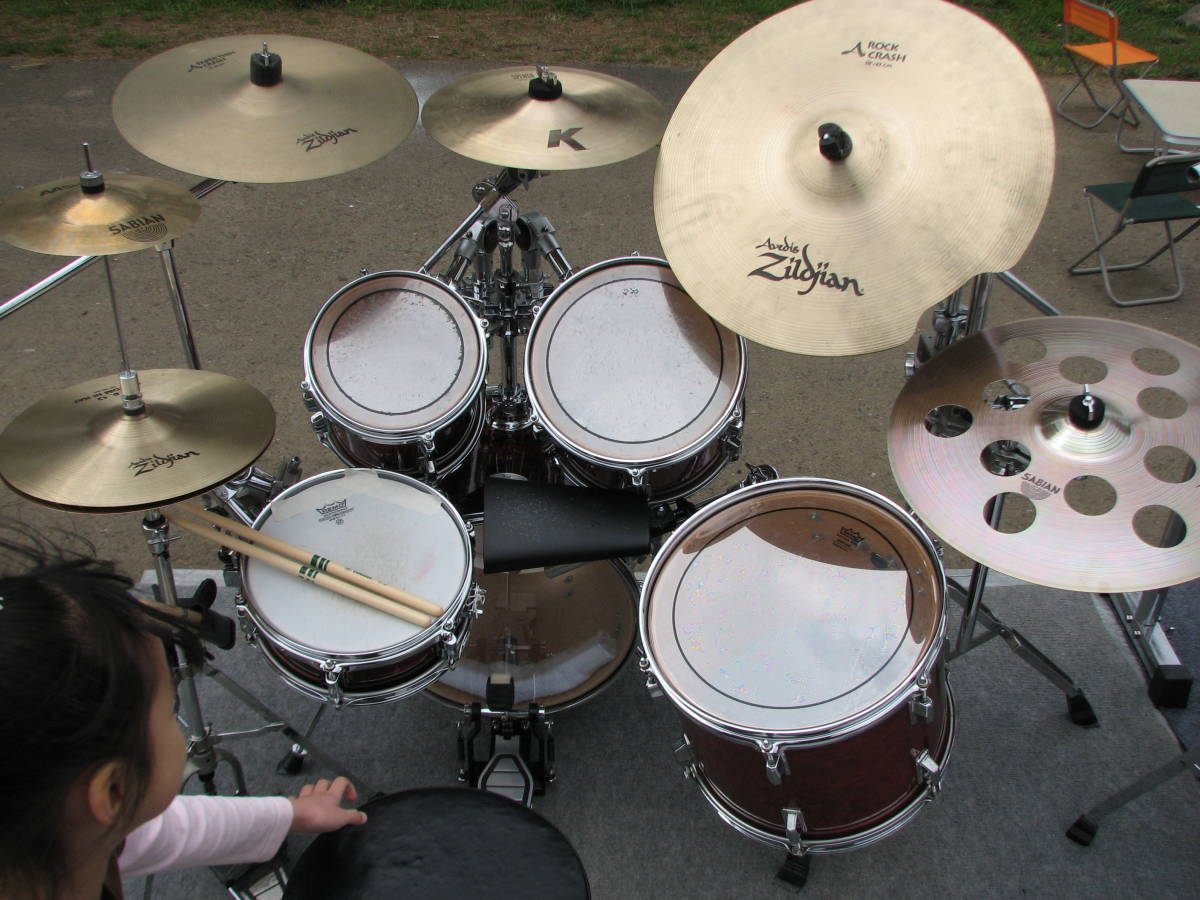 Zildjian いたま ジルジャンA rock crash 18 セット 