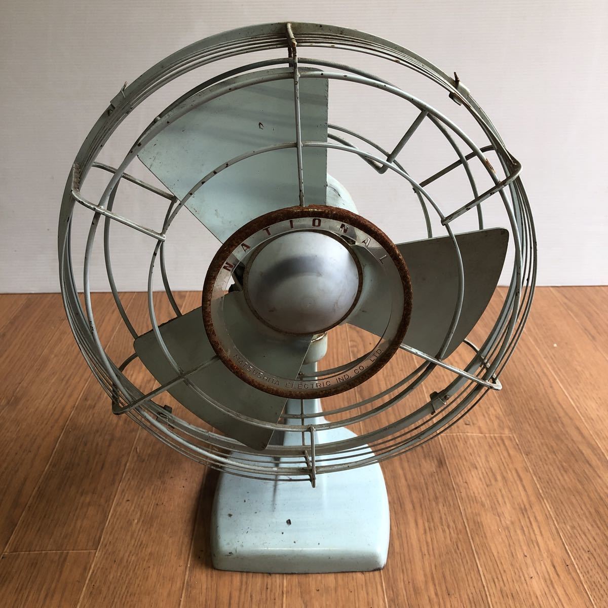 昭和レトロ鉄扇風機30cm DM-30Vアンティーク 当時物 扇風機