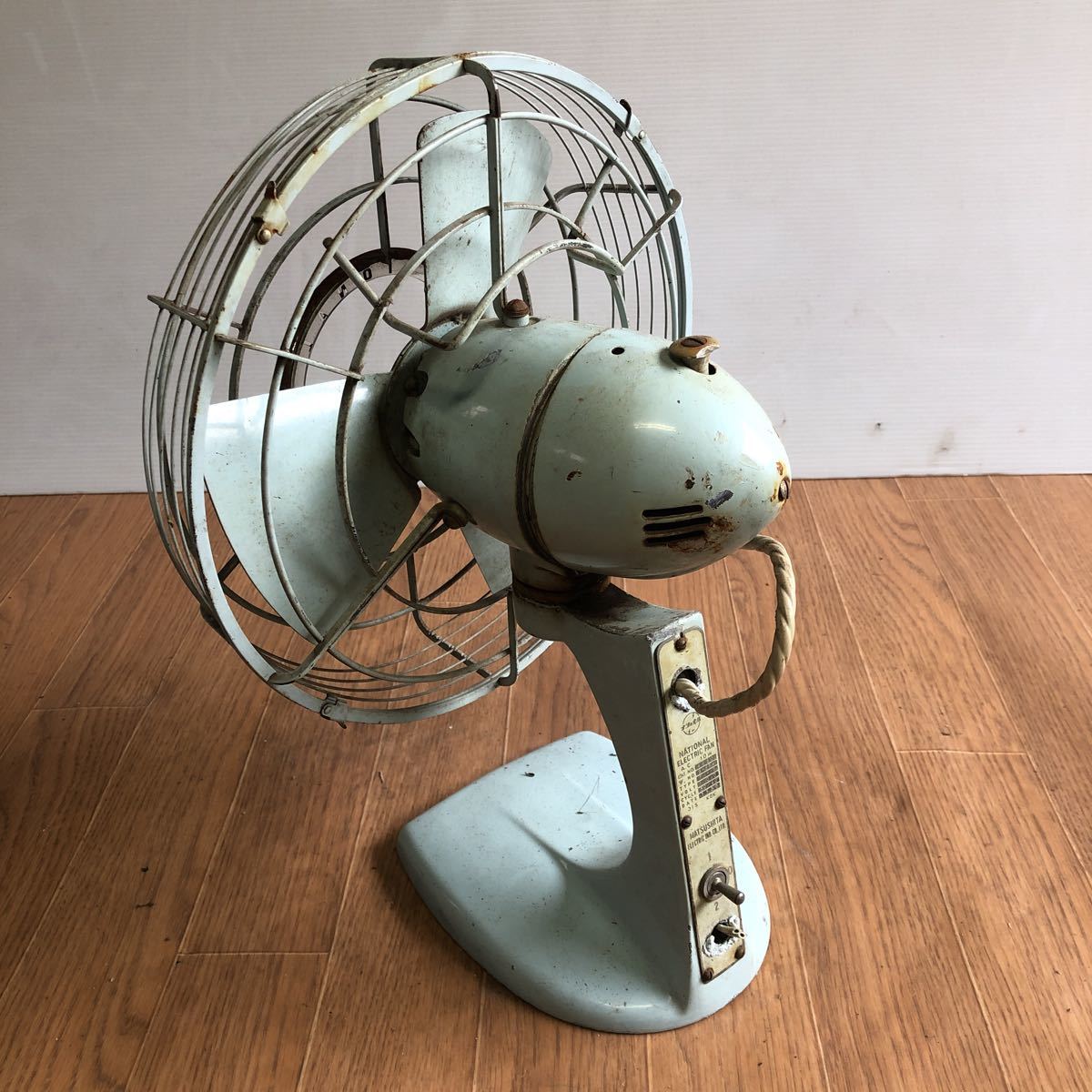 扇風機 National 昭和レトロ ナショナル 大型扇風機 Yahoo 