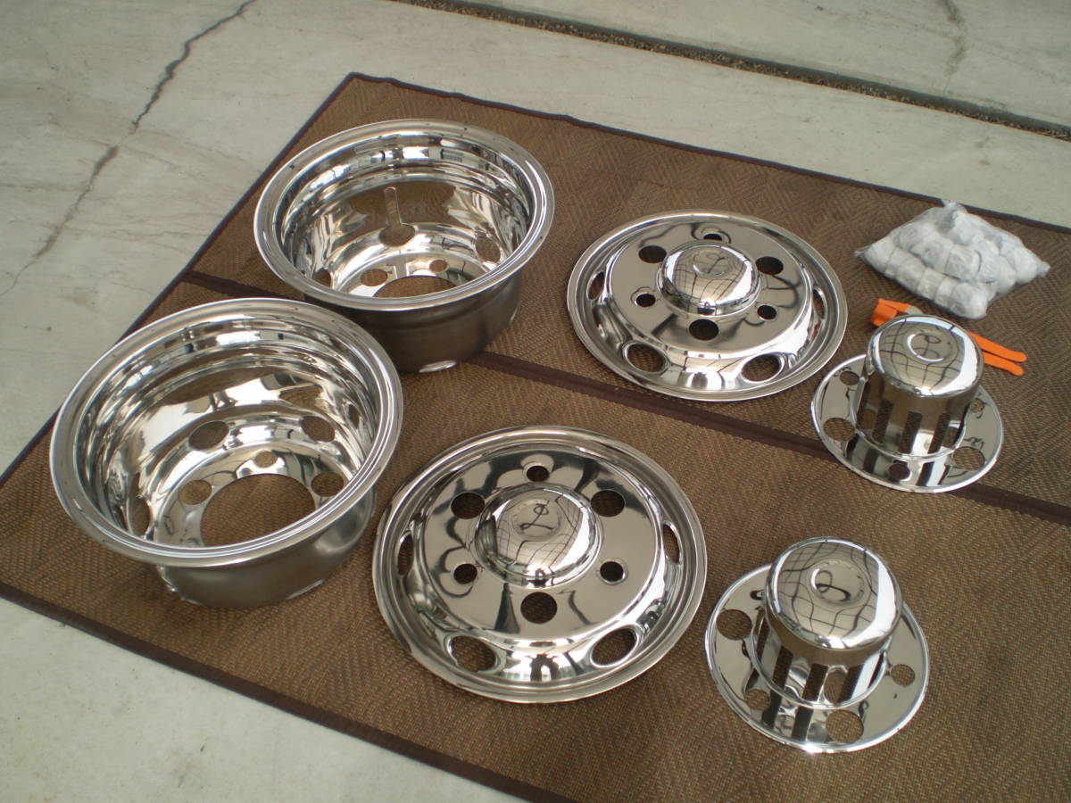 トラック汎用 17.5インチ 6穴 127 ホイールキャップ ホイールライナー 