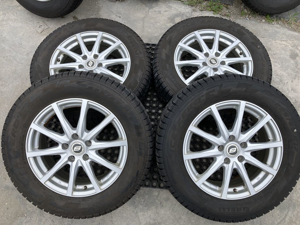 THE STRANGER HAS CARRIED 225/65R17 7J +48 PCD114.3 アルミホイール4