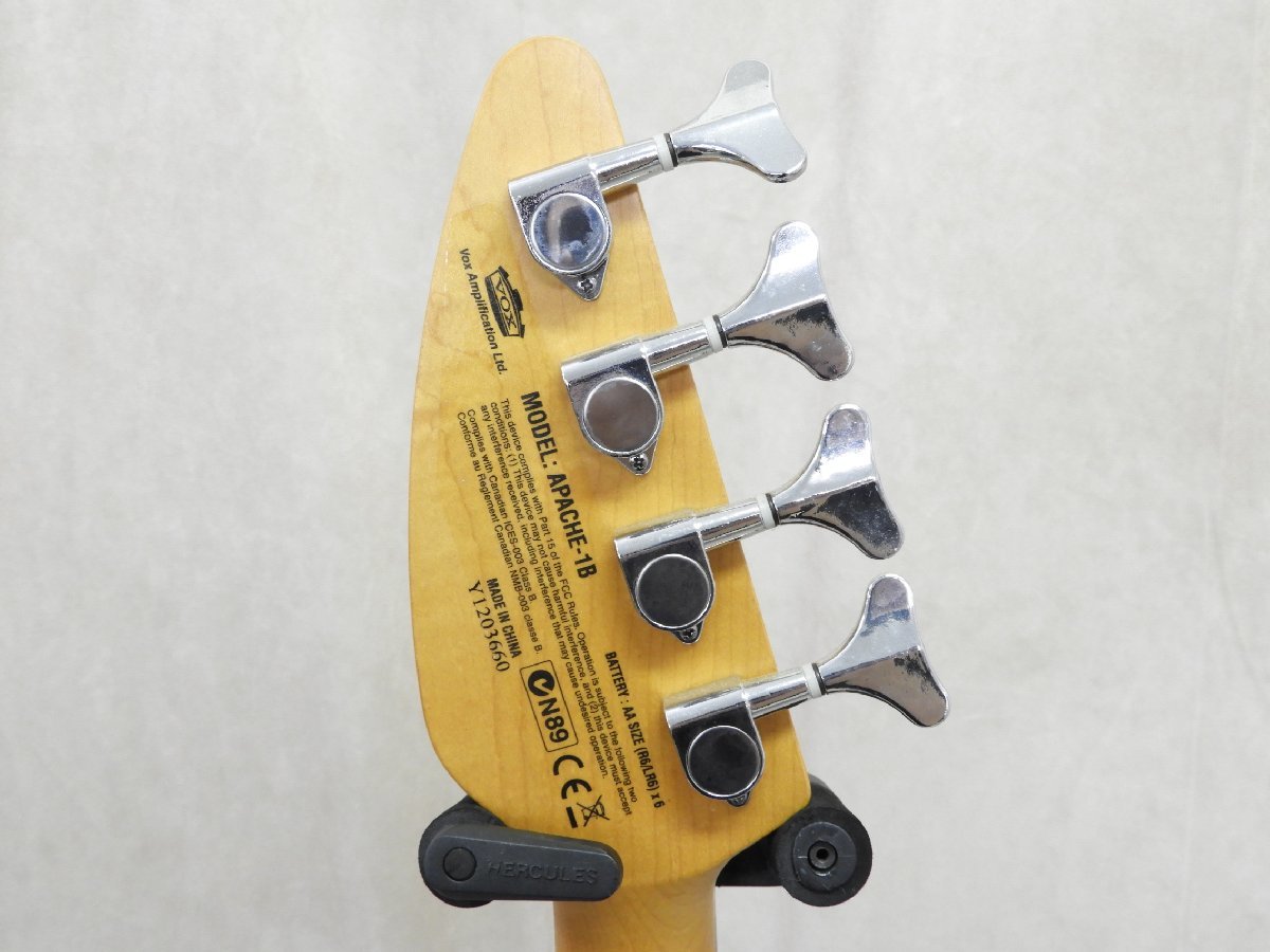 ☆ VOX APACHE-1B アンプ内蔵 エレキベース #Y1203660 ケース付き
