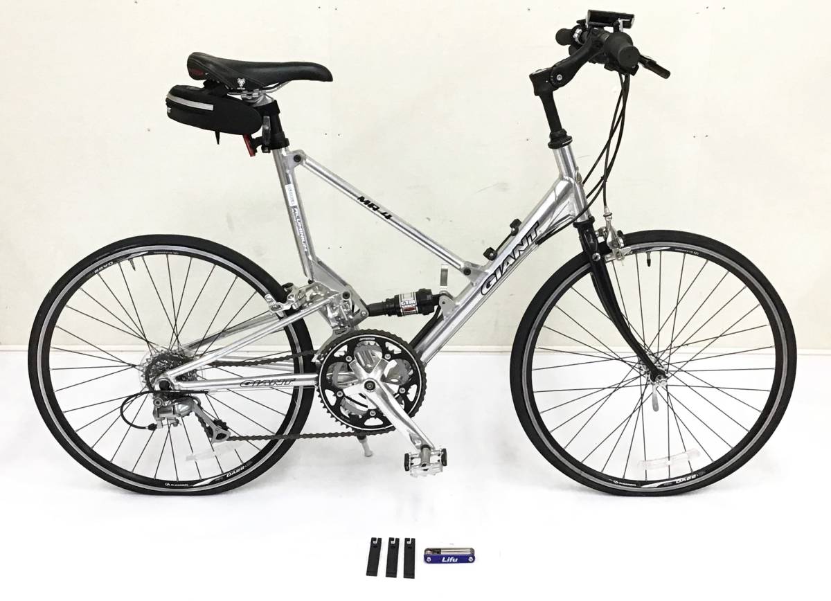 GIANT 折りたたみ自転車 MR4 シルバー 24インチ ジャイアント(24インチ