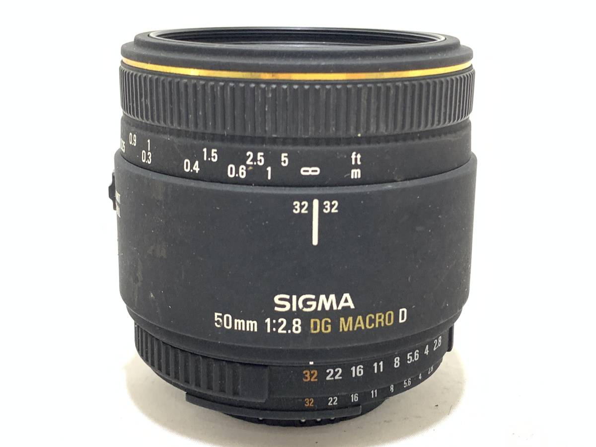 ☆特上品☆ SIGMA シグマ EX 50mm F2.8 DG MACRO D ニコン NIKON @1614