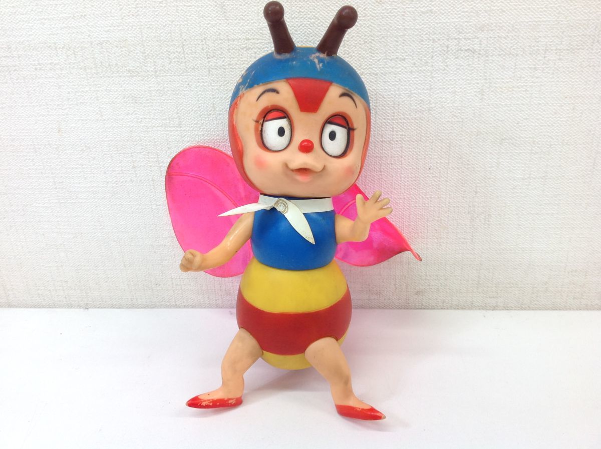 営KZ923-60　みなしごハッチ　高さ 約21cm　中嶋製作所　タツノコプロダクション　ソフビ　当時物