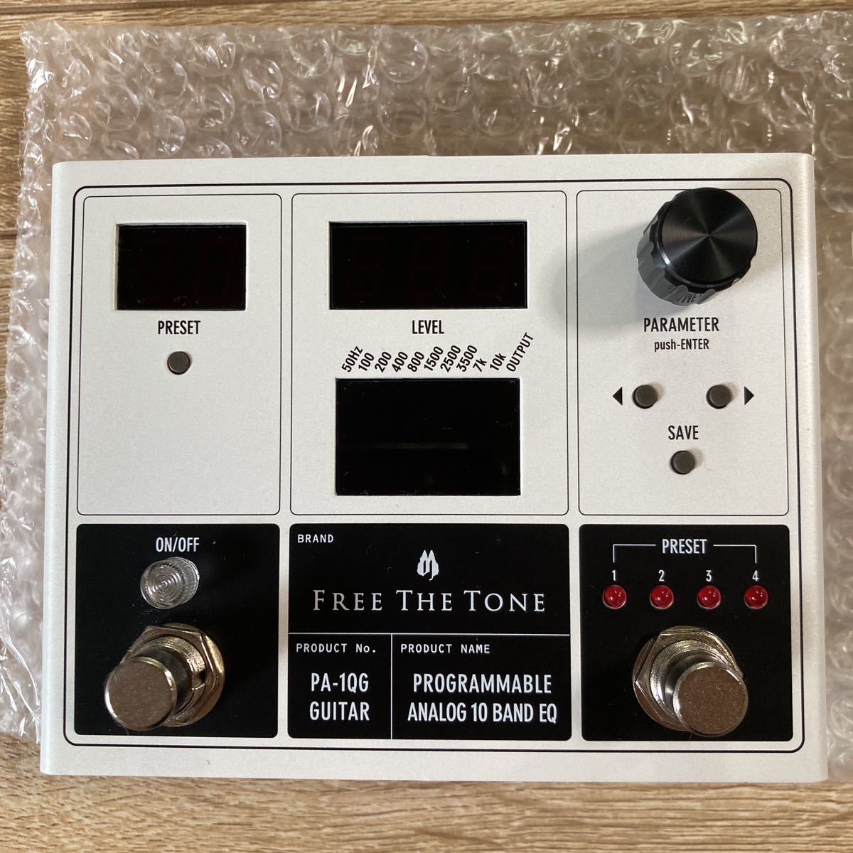 美品 FREE THE TONE フリーザトーン PA-1QG イコライザー 【公式通販】