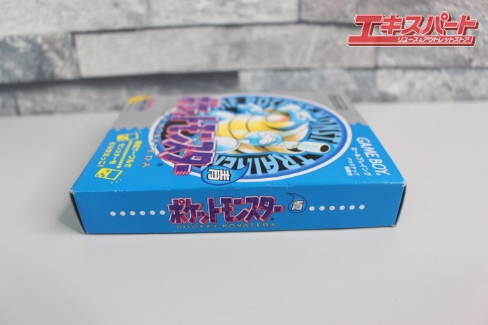 外箱 ポケモン 青 ソフト ゲームボーイ 【箱付き】【外箱のみ