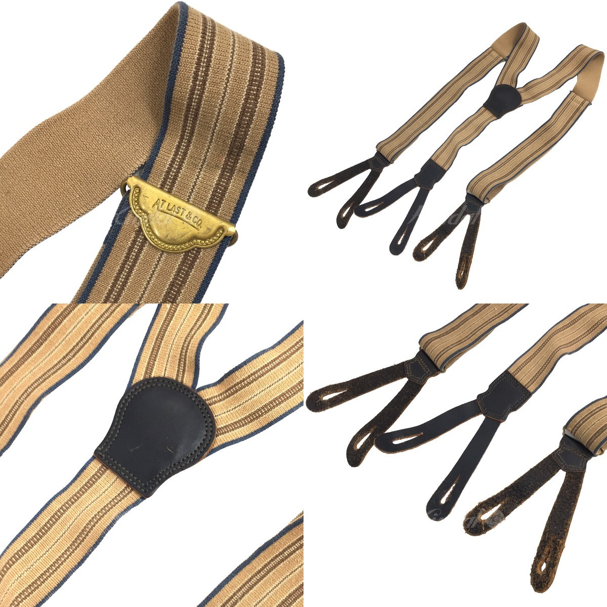 SizeフリーアットラストD-SUSPENDERサスペンダー バーガンディー