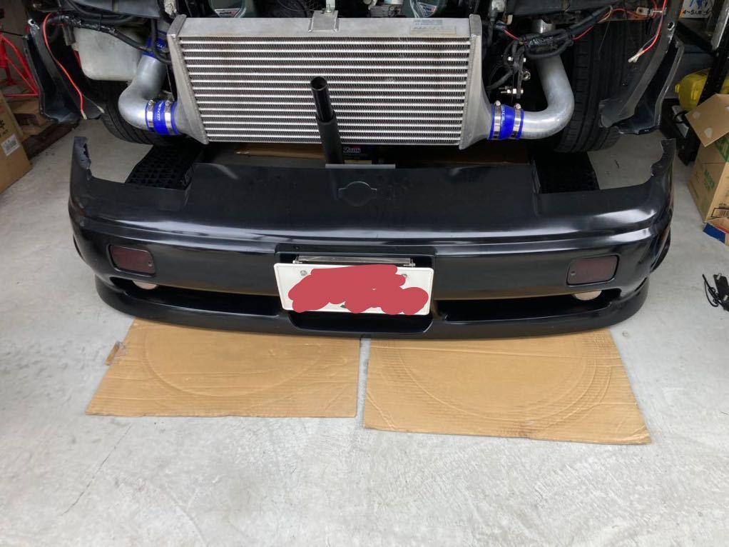 180sx 後期純正バンパー＋サイドプロテクター＋ウインカーセット 180SX