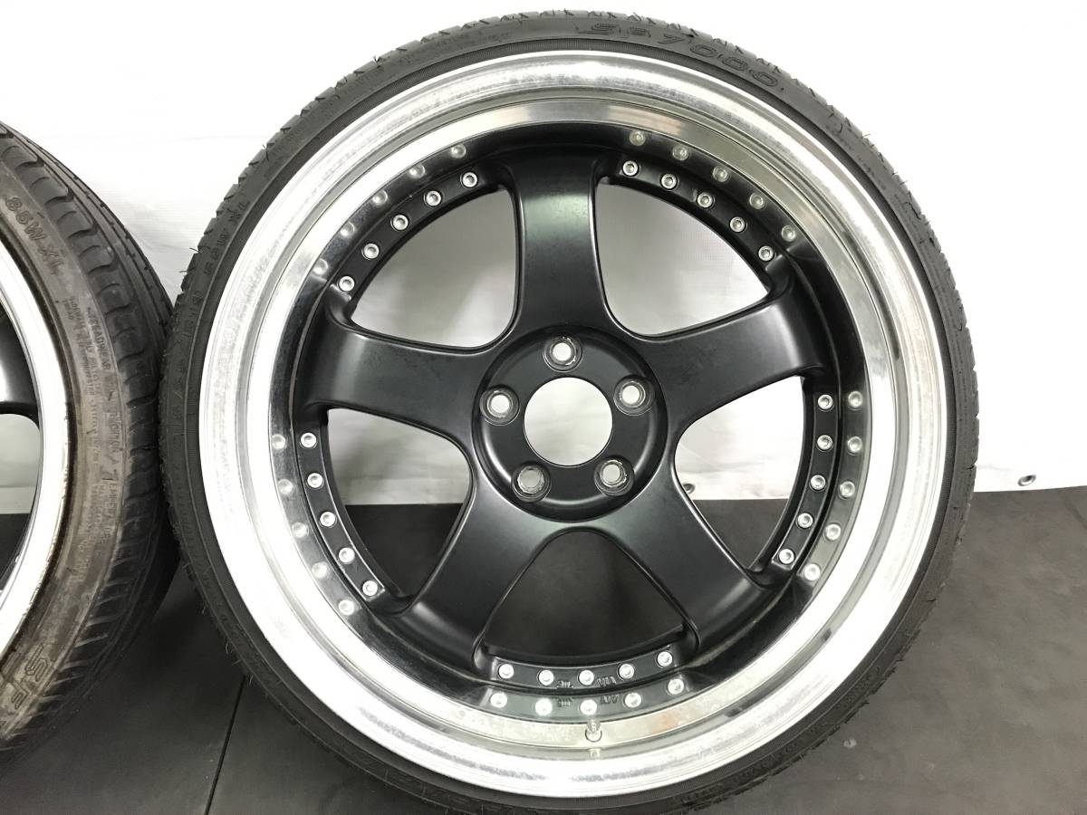 深リム SSR スピードスター プロフェッサー SP1 19インチ 9.5 +18 5穴 