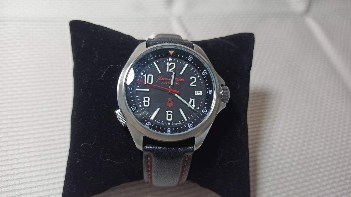 ボストーク コマンダスキー Vostok Commander K34 機械式自動巻き 中古 