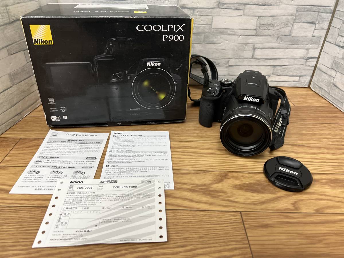 32890.0722K】☆中古品 ジャンク？☆Nikon/ニコン COOLPIX P900 