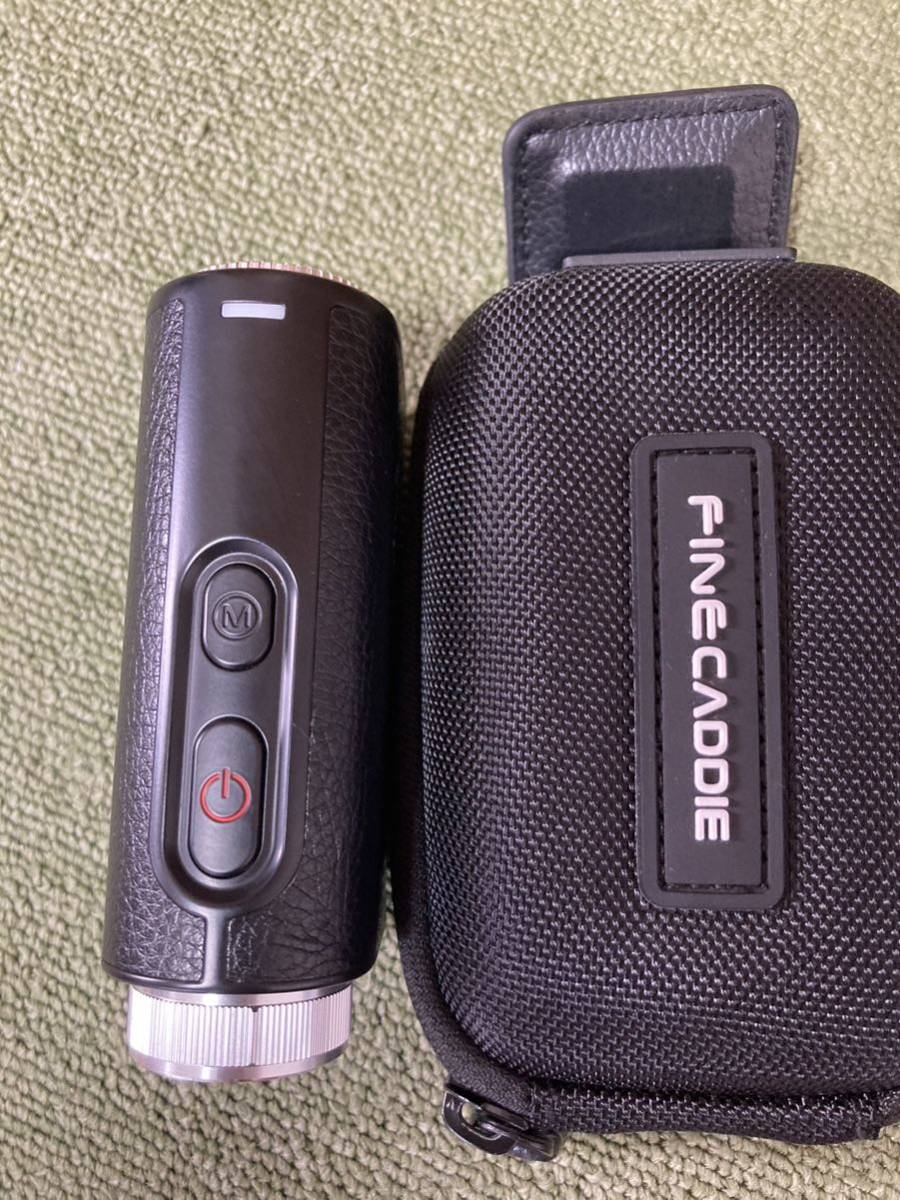 FineCaddie ファインキャディ J1000 ブラック ゴルフ用 レーザー距離計