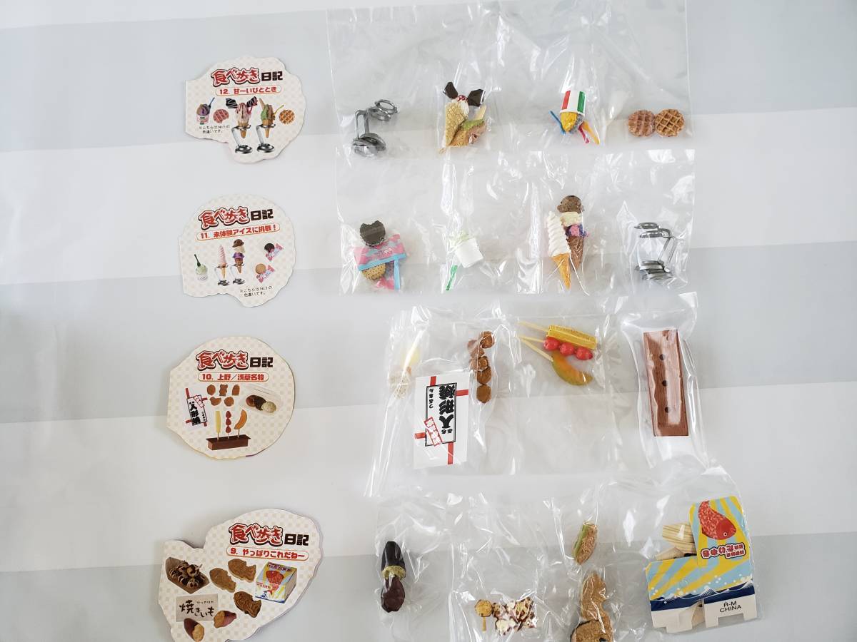 リーメント ぷちサンプル 食べ歩き日記 シークレット 11 未体験アイスに挑戦! 食べ歩き日記 リーメント 未体験アイスに挑戦 ぷちサンプル 食べ歩き