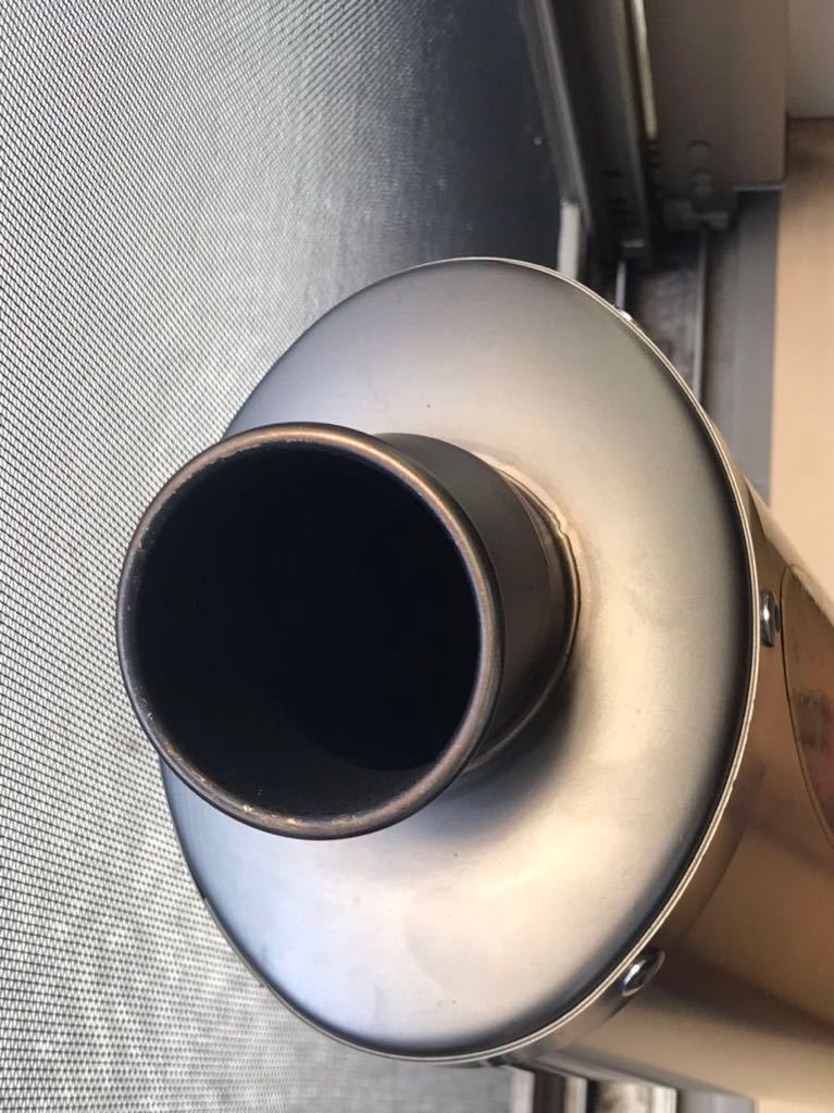 中古 AKRAPOVIC ボルトオン チタンサイレンサー CBR929RR/CBR954RR