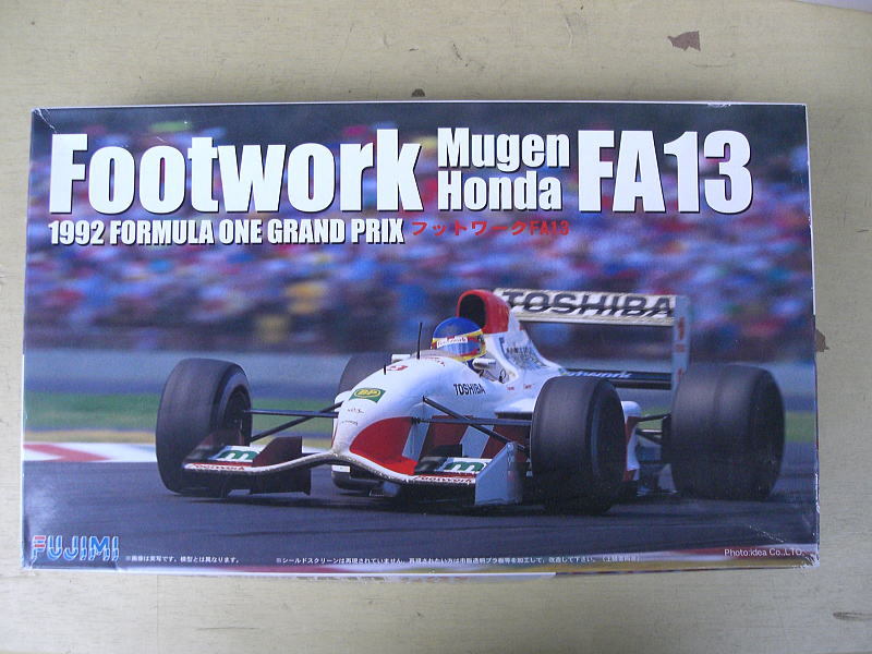 安い，100%新品 1/20 フジミ フットワーク 無限 ホンダ FA13 1992(フォーミュラ)｜売買されたオークション情報、yahooの商品情報をアーカイブ公開 - オークファン フォーミュラ