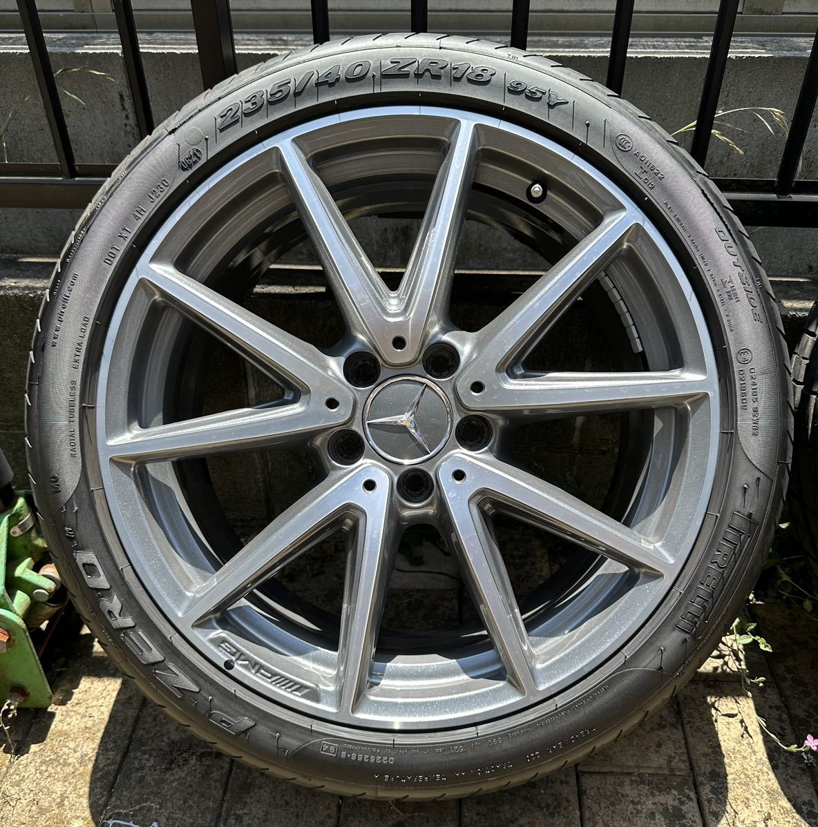 メルセデス ベンツ W176 A45 AMG 純正ホイール 4本セットの入札履歴 