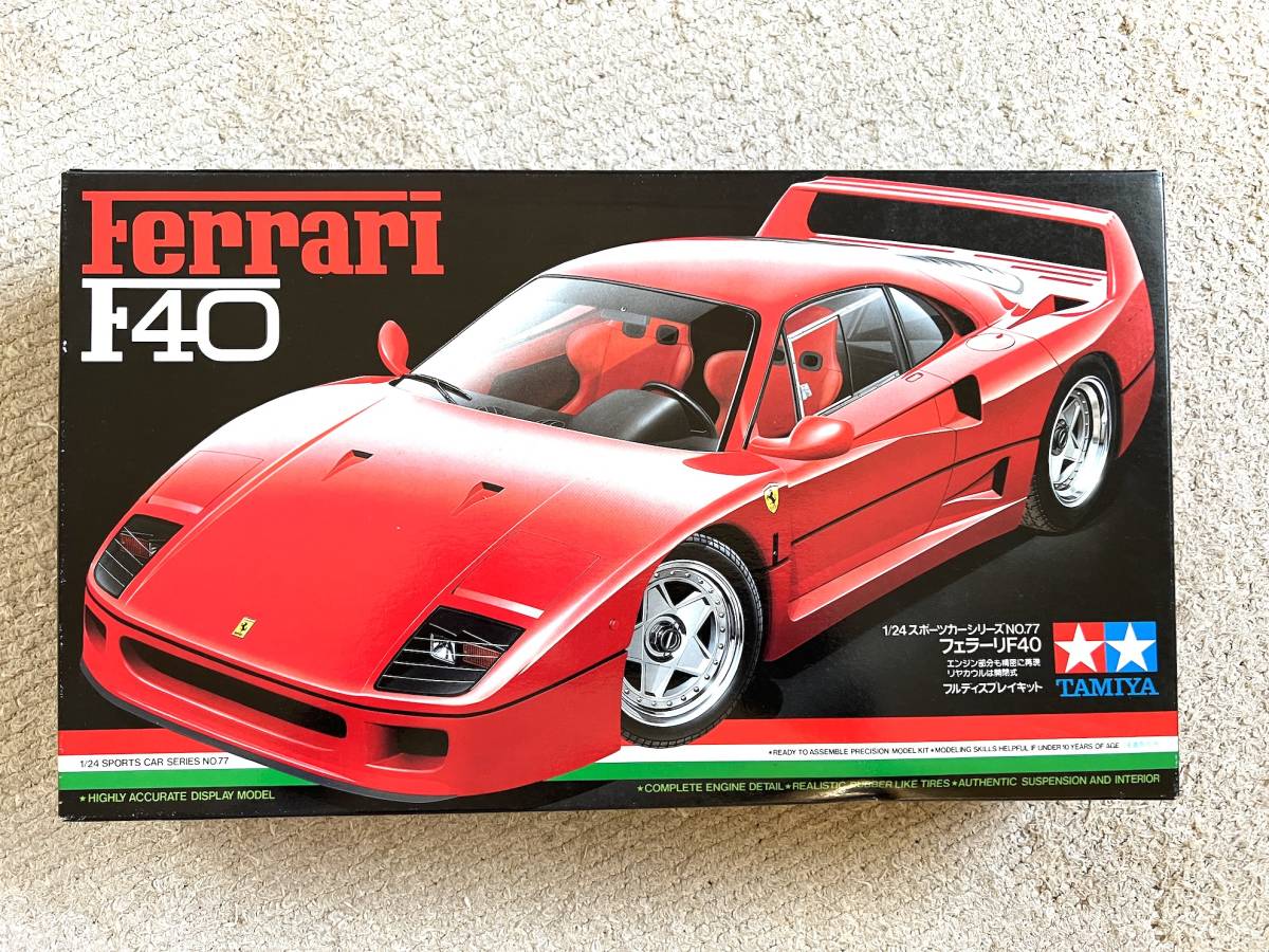 1⁄24 フェラーリ F40 タミヤ プラモデル 未組立 TAMIYA Ferrari｜Yahoo