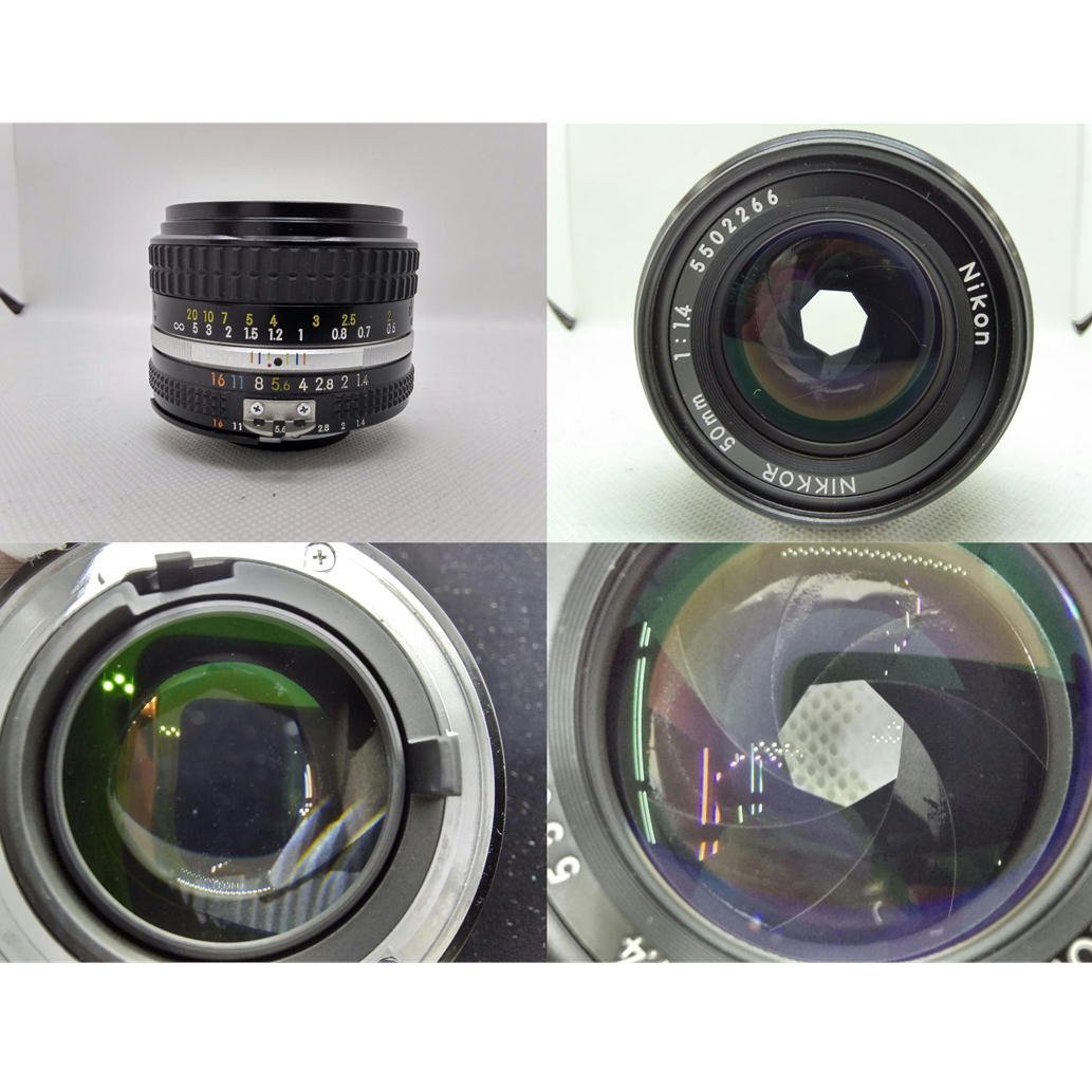 1円【ジャンク】Nikon ニコン/フィルムカメラ+カメラレンズ/F3 Nikkor