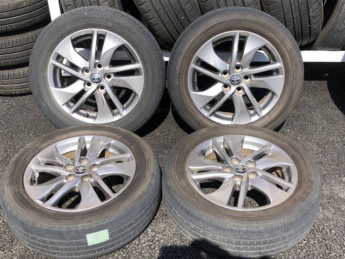 トヨタ シエンタ 170系 純正アルミホイール・タイヤセット 100 5H 5.5J 