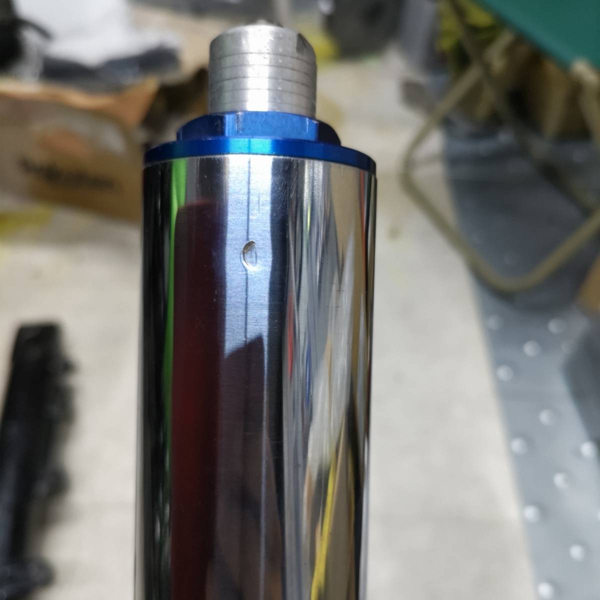 低価，豊富な ZRX1100 ZRX1200 用43φフロントフォーク 2.5センチ延長