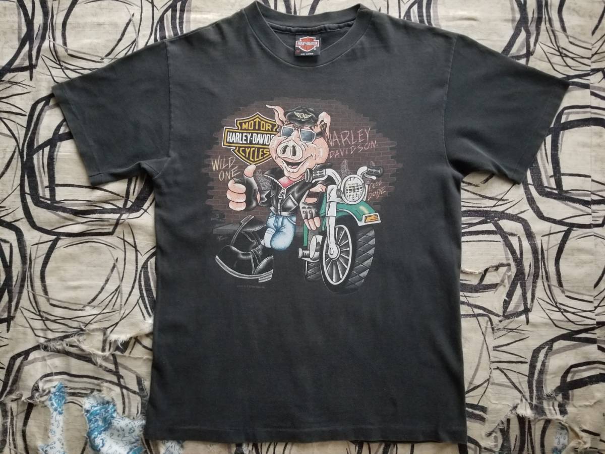 90s Harley-Davidson イーグル＆豚 2枚セット 【公式通販】