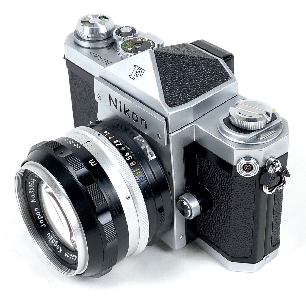 ニコン Nikon F アイレベル シルバー + NIKKOR-S 50mm F1.4 非Ai
