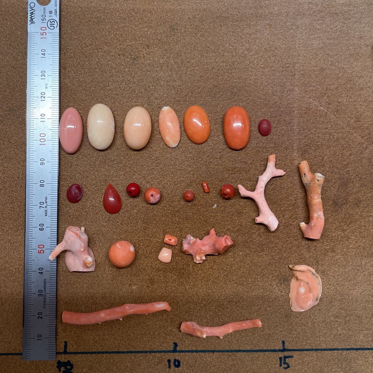 177.69 石珊瑚 宝石 さんご ルース サンゴ 珊瑚 まとめ