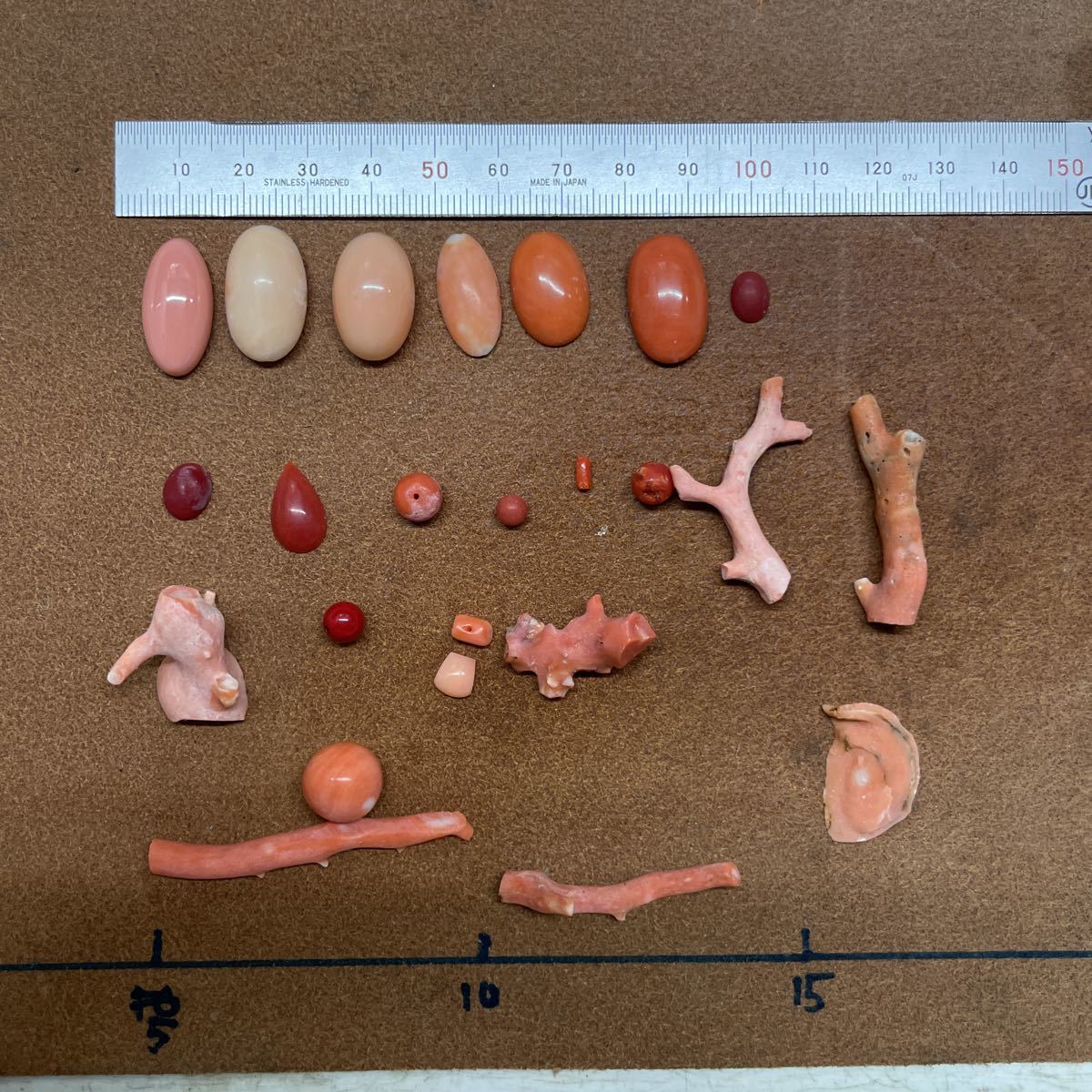 177.69 石珊瑚 宝石 さんご ルース サンゴ 珊瑚 まとめ