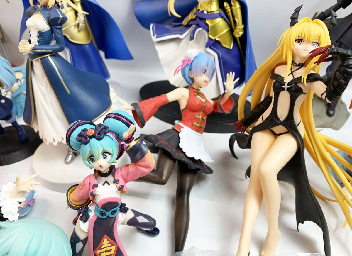 ジャンク含む現状品 女の子系 アニメキャラ フィギュア まとめセット B