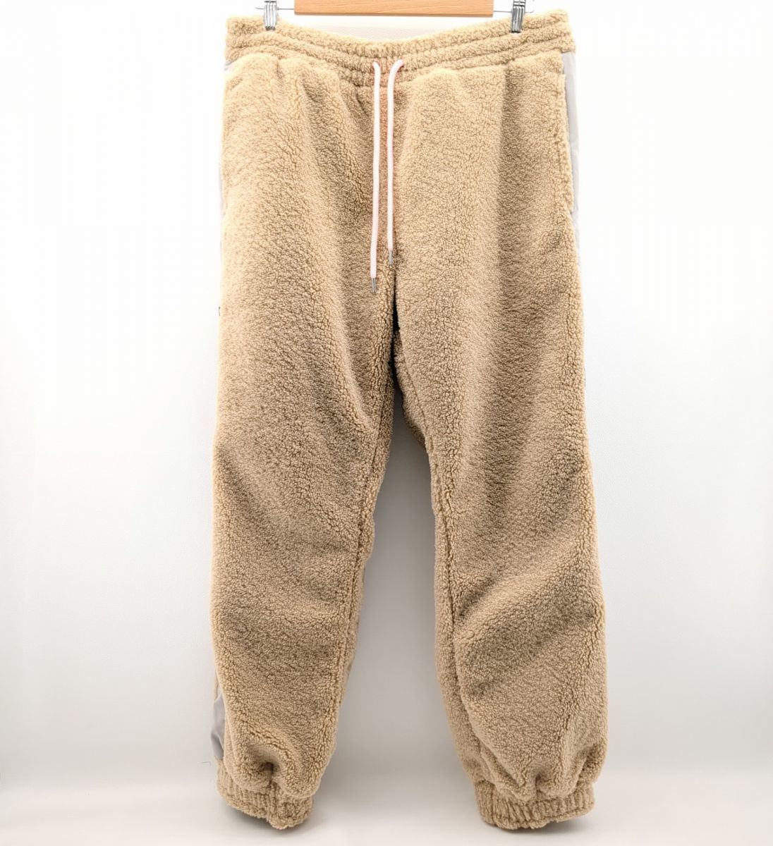 24karats BOA TRACK PANTS ベージュ SIZE XL ボアトラックパンツ LDH 24カラッツ ◆3109/宮竹店