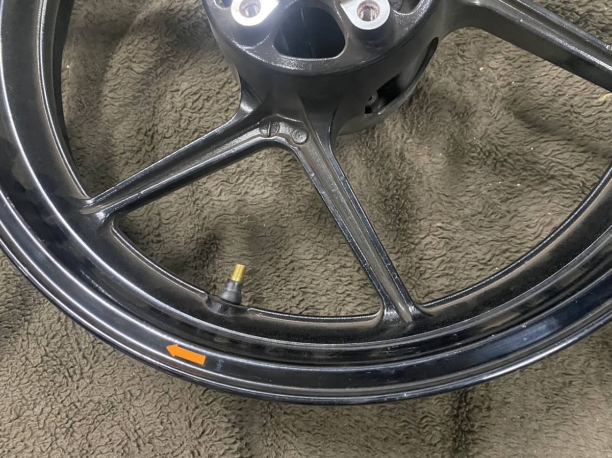 売切れましたm(_ _)m ZX-6R 09〜 600ccモデル用 純正ホイール前後