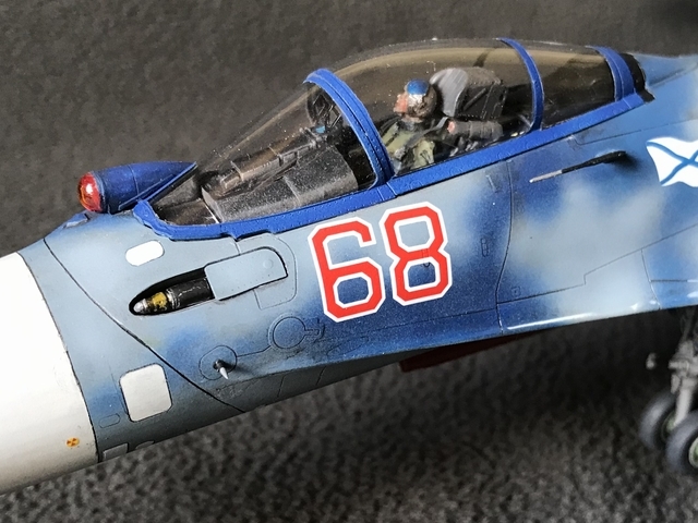 ミニベース1/48 Su-33 Flanker-D プラモデル Su-33 フランカー D
