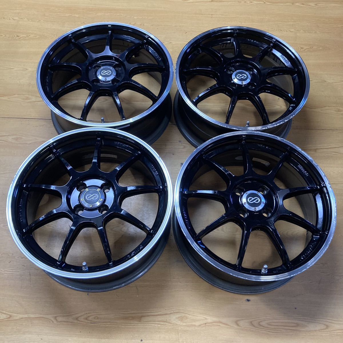 C050 エンケイ RSM9 7J 17インチ 4H 100 +45 4本 ENKEI Racing  