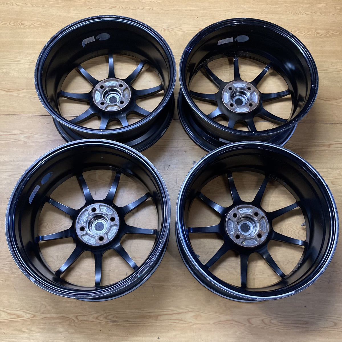 C050 エンケイ RSM9 7J 17インチ 4H 100 +45 4本 ENKEI Racing 