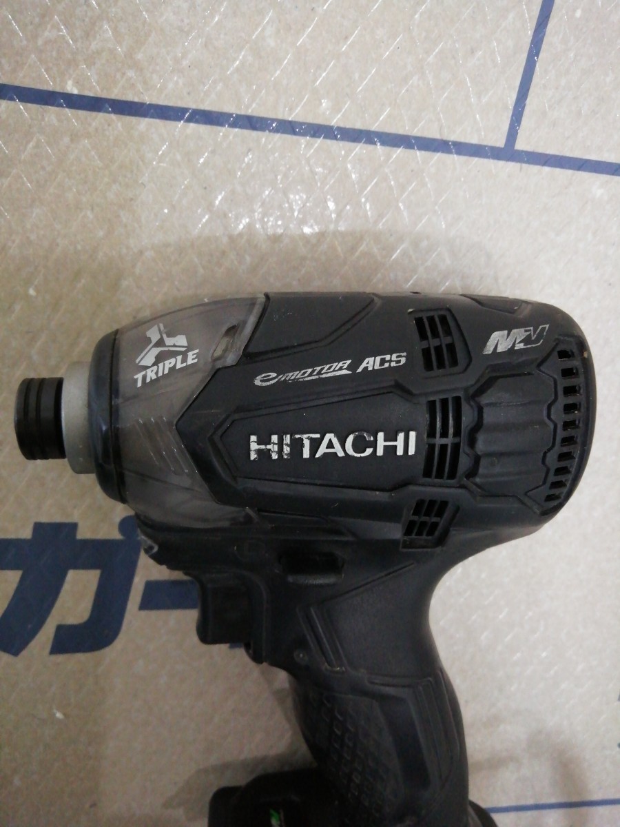 HITACHI 　日立工機　　コードレスインパクトドライバ　WH 36DA　本体のみ　　 おまけ付き