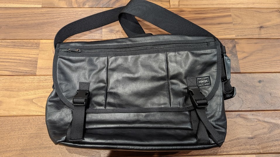 PORTER アルーフ メッセンジャー バッグ レザー ポーター ALOOF