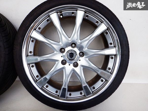 ワーク WORK シュヴァート シュバート SC2 9.5J バリ山タイヤ付き 深 