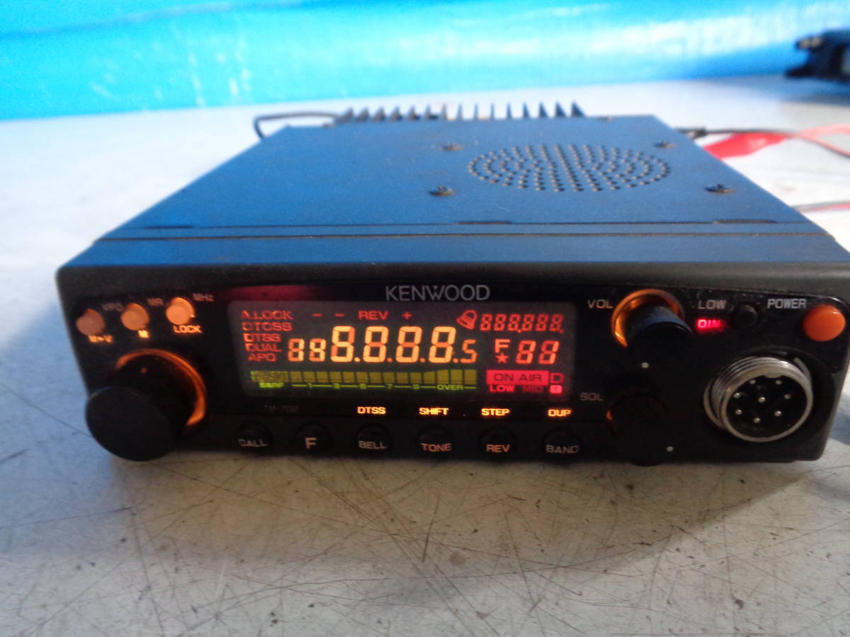 KENWOOD TM-702D 無線機 トランシーバー 現状で KENWOOD TM-702