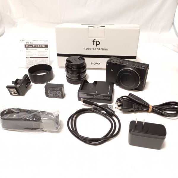 セール対象商品★☆ 絶対満足！！ ◆◇ 100% 当ショップ自信の逸品◆◇ シグマ SIGMA fp & 45mm F2.8 DG DN kit フルサイズ ミラーレス - 最大99％OFF！100円以下タイトルもあり！ニンテンドーeショップと FINAL L Cameras Yahoo!ショッピング