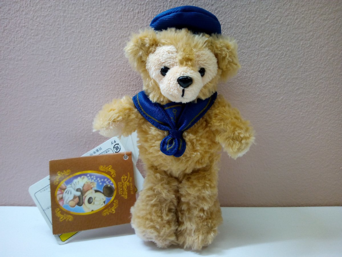 ディズニー 《未使用品》TDR ダッフィー ぬいぐるみバッジ オープン